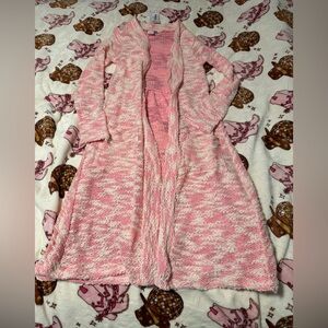 Pretty Young Thing Pink Women's Cardigan Sweater
